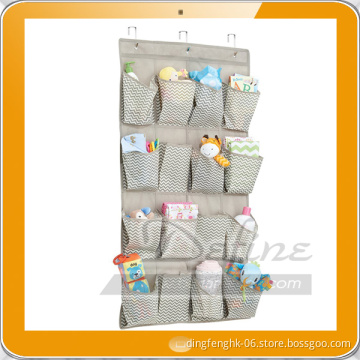 Household Essential 16 Pockets Hanging Closet Organizer for Storage